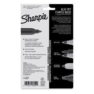 Sharpie Fine Point Permanent Markers - Mystic Gem Colors, Set of 5